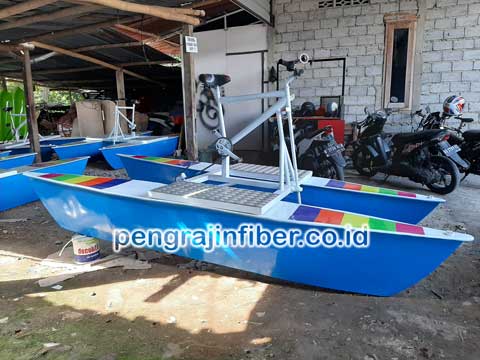 Pengrajin Sepeda Bebek Air Probolinggo Awet Bertahun Tahun