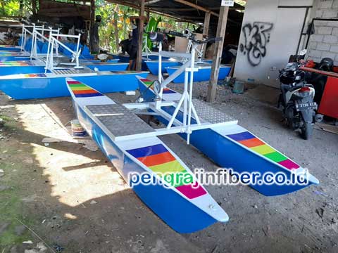 Pengrajin Sepeda Bebek Air Donggala Harga Grosir