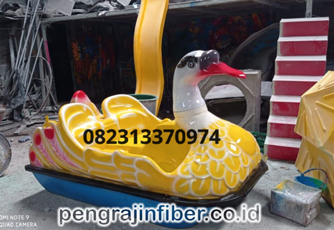 Model Sepeda Bebek Air Angsa Kuning Motif