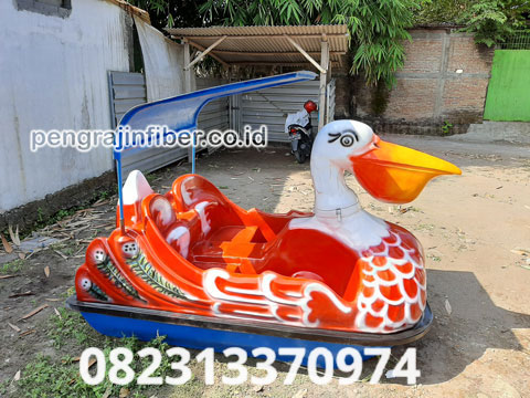 Model Sepeda Bebek Air Pelikan Merah