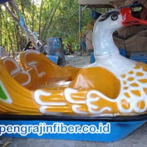Sepeda Bebek Air Fiberglass Model Angsa Kuning