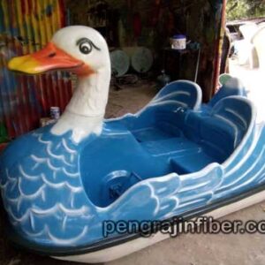Sepeda Bebek Air Fiberglass Model Bebek Biru