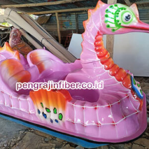 Sepeda Bebek Air Fiberglass Model Kuda Laut Pink