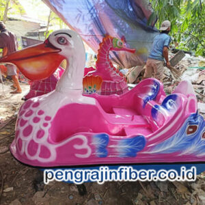 Sepeda Bebek Air Fiberglass Model Pelikan Pink