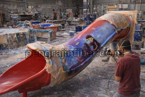 Jual Murah Perosotan Magetan Seluncuran Kolam Renang