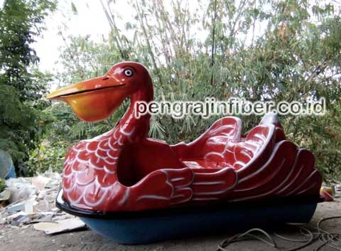 Spesifikasi Sepeda Kayuh Air Model Pelikan Merah