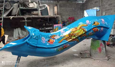 Toko Perosotan Way Kanan Seluncuran Kolam Renang