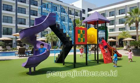 Jasa Pembuatan Playground Fiberglass Kendal