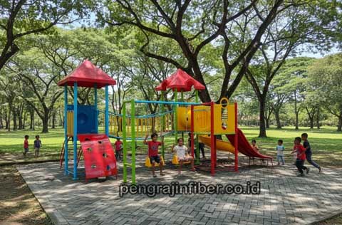 Jasa Pembuatan Playground Fiberglass Kota Kediri Terpercaya
