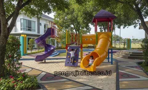 Jasa Pembuatan Playground Fiberglass Lumajang