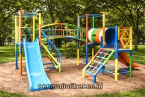 Jasa Pembuatan Playground Fiberglass Pesawaran