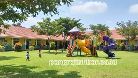 Pengrajin Playground Fiberglass Bangkalan Terpercaya